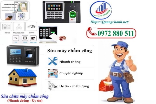 Chuyên sửa máy chấm công kiểm soát cửa tại phường bình thới