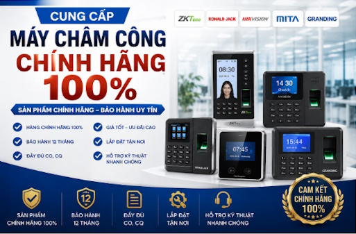 Chuyên lắp máy chấm công tại xã Đông Thạnh