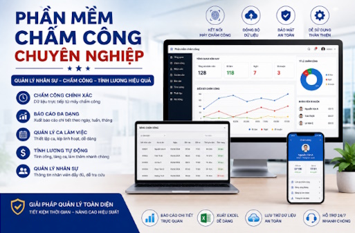 Dịch vụ lắp đặt máy chấm công tại xã Đông Thạnh, tp Hồ Chí Minh