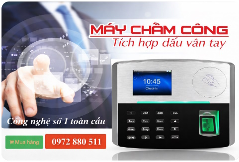 Cung cấp máy chấm công chính hãng tại xã Mỹ Yên, tỉnh Tây Ninh