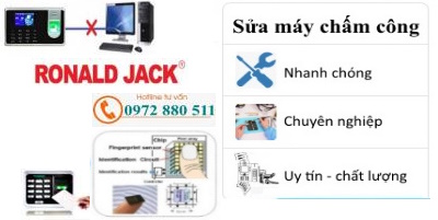 Dịch vụ sửa chữa máy chấm công giá rẻ tại phường Phú Lâm, tp Hồ Chí Minh