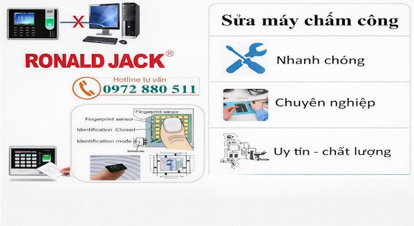 Dịch vụ sửa máy chấm công tại phường Sài Gòn, TP Hồ Chí Minh