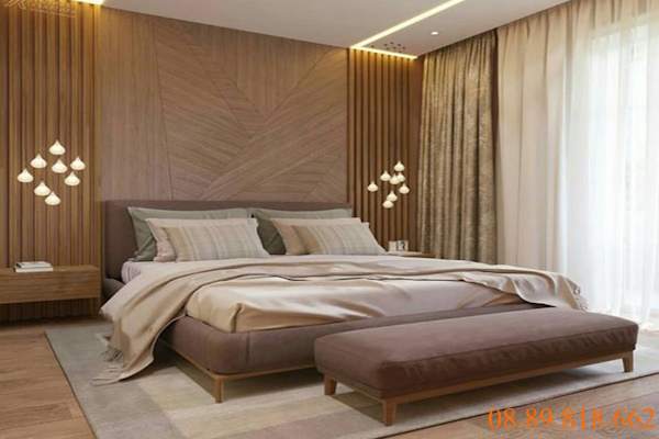 Thi công lam sóng cho phòng ngủ tại quảng ngãi