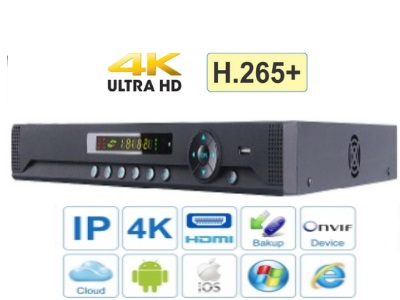 Đầu ghi hình camera IP 32 kênh J-Tech HD6032 (4K/H.265+)