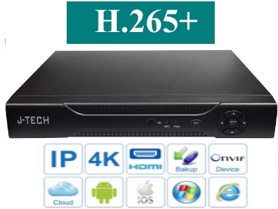 Đầu ghi hình camera IP 32 kênh J-tech HD5032 (4K/H.265+)